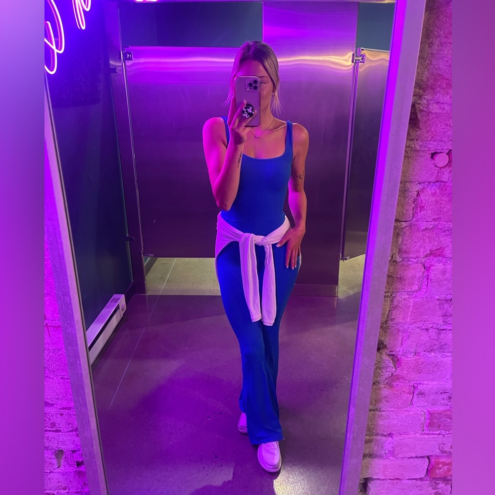 NWOT Free People Good Karma Flare Onesie